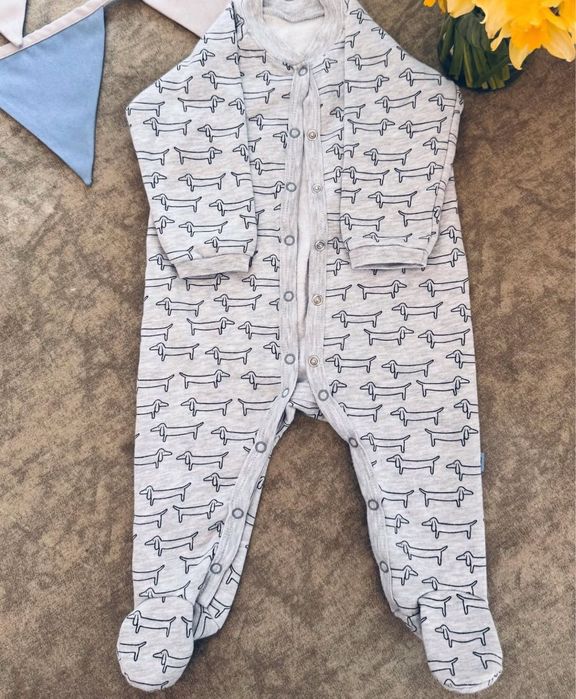 Боді сліпи ромпери костюми кофта  штанці піжама одяг 0-3-6-9 вишиванка