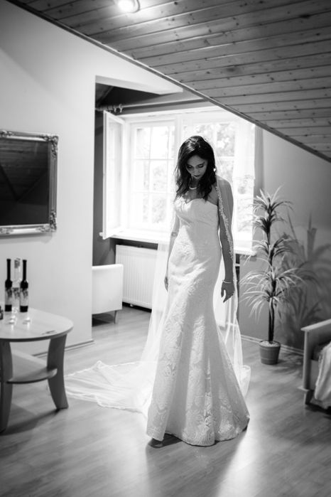 Suknia ślubna rybka ivory