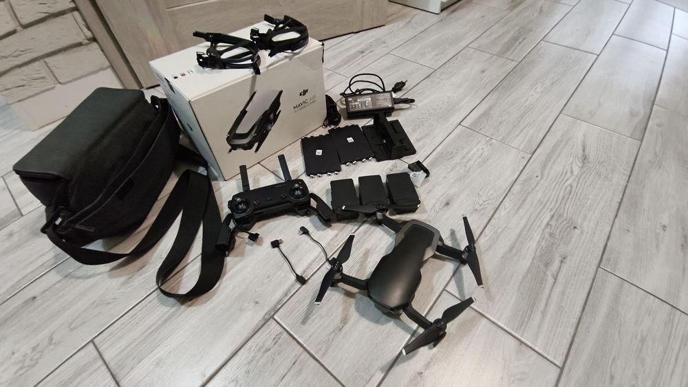 Dron DJI Mavic air fly more combo bardzo bogaty zestaw