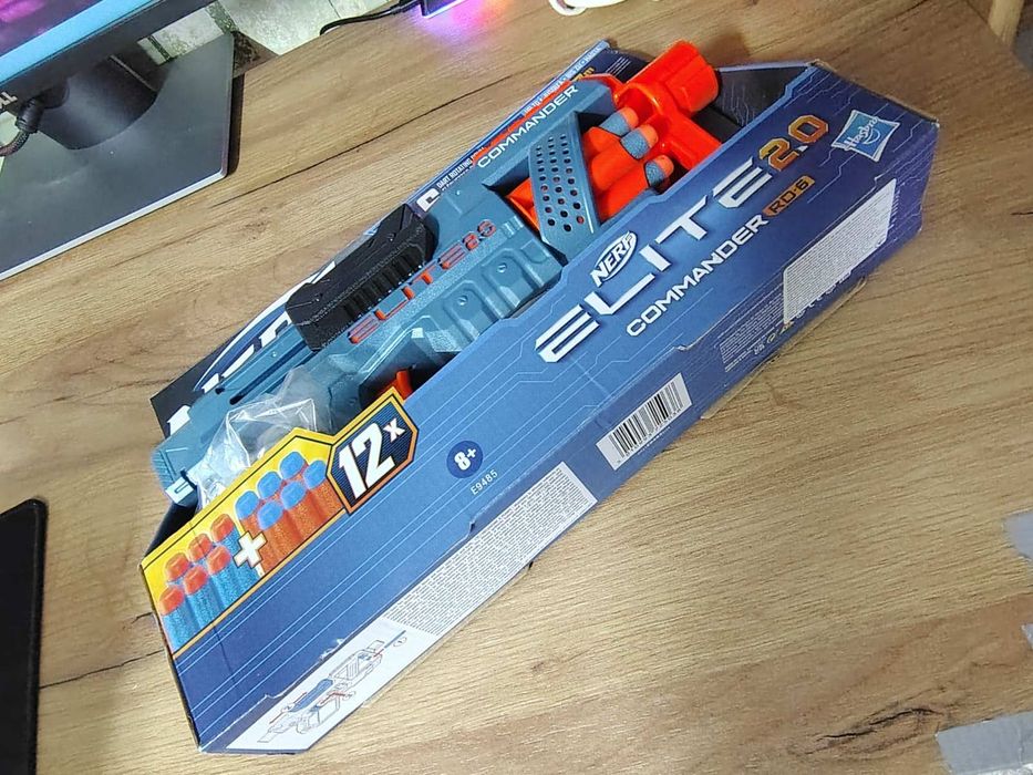 Дитячий іграшковий пістолет Nerf Elite 2.0 Commander RD-6