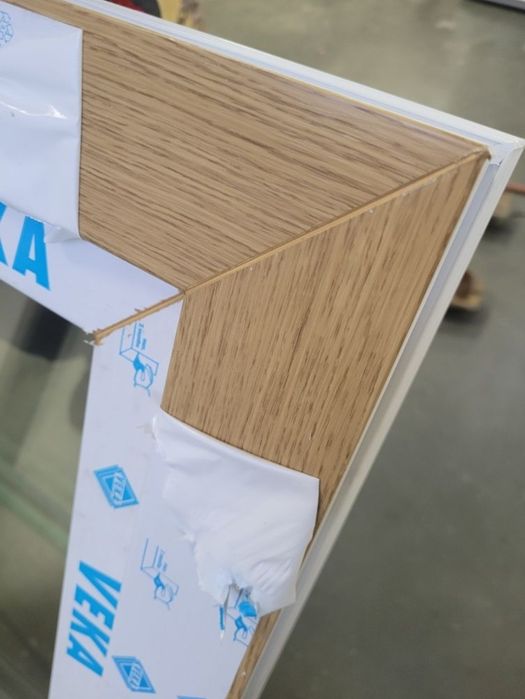 NOWE  okno VEKA jasny dąb