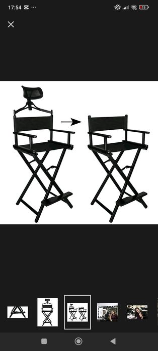 Krzesło do makijazu