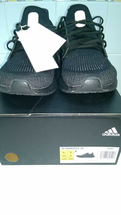 Adidas UltraBoost 20 Triple Black - Novos