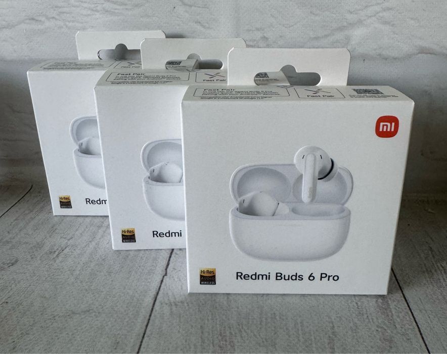 Навушники TWS Xiaomi Redmi Buds 6 Pro с шумоподавлением