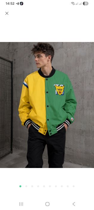 чоловіча двухстороння демісезонна куртка-бомбер Puma Crowd Craze Jacket