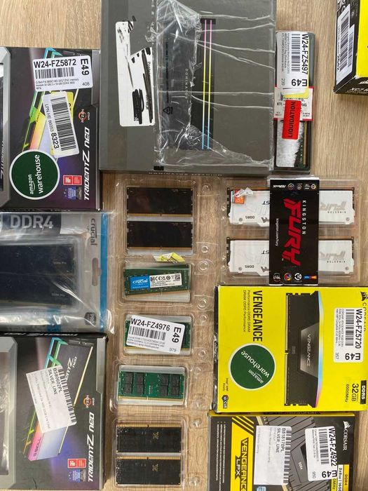ОПТ / Комплектуючі з Європи, Corsair, NZXT, Kingston, ASUS, DDR5