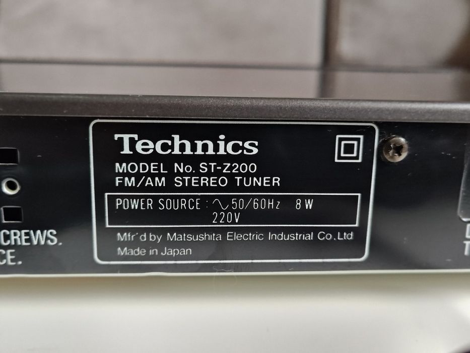 Technics ST-Z200, tuner stereo AM/FM Hi Fi.