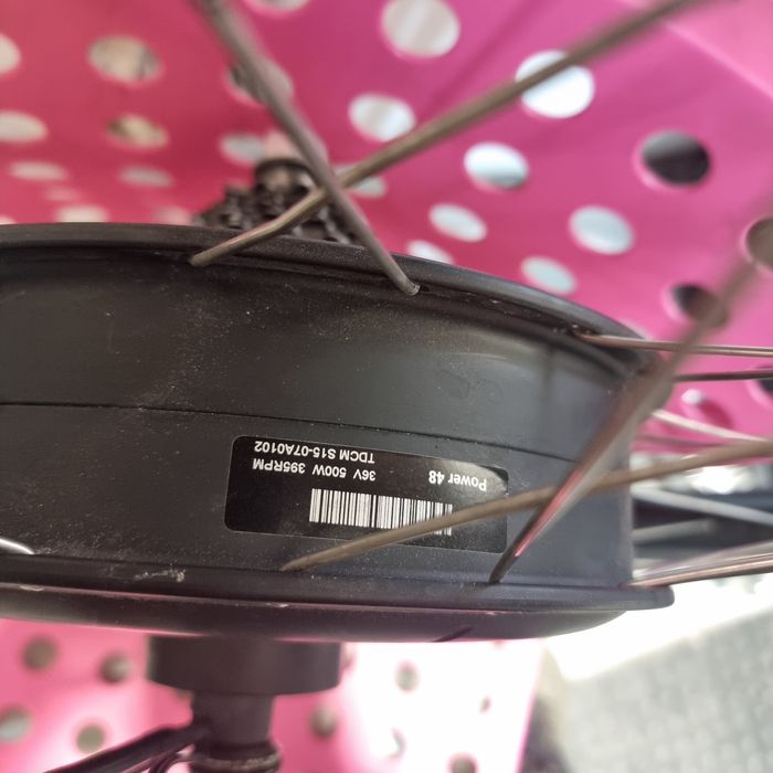 Stromer st1 koło Tył silnik 36v 500w sprawne część eBike power 48