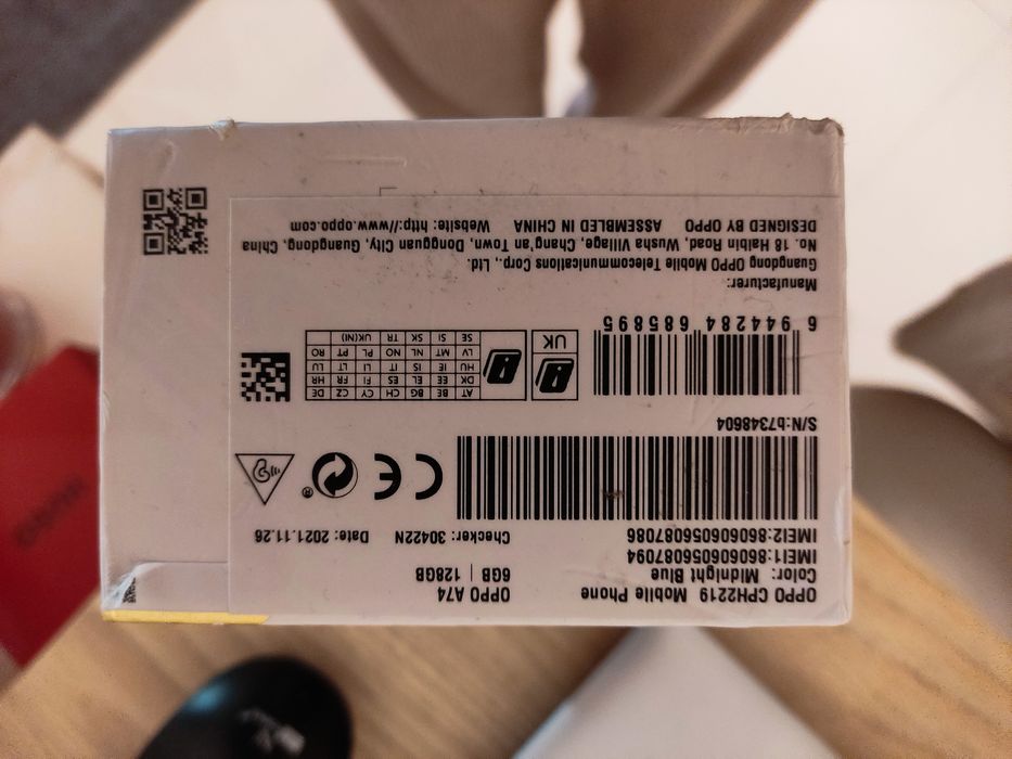 Telemóvel OPPO A74