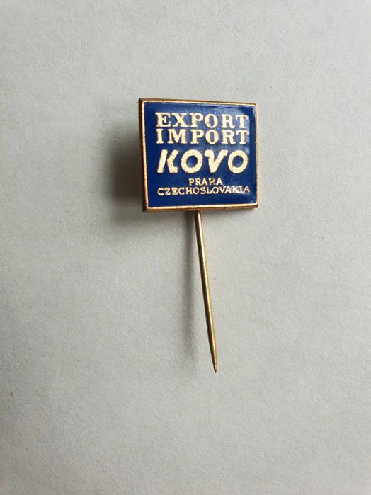 KOVO wpinki gadżety Czechosłowacja lata 80