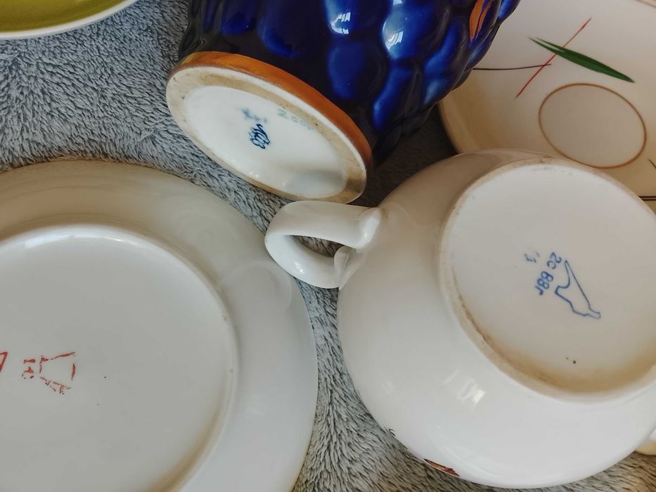 Блюдце Баранівка, кувшин ЛФЗ