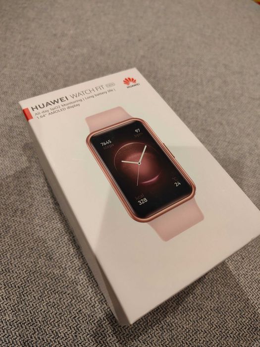 Smartwatch HUAWEI Watch Fit Active Różowy