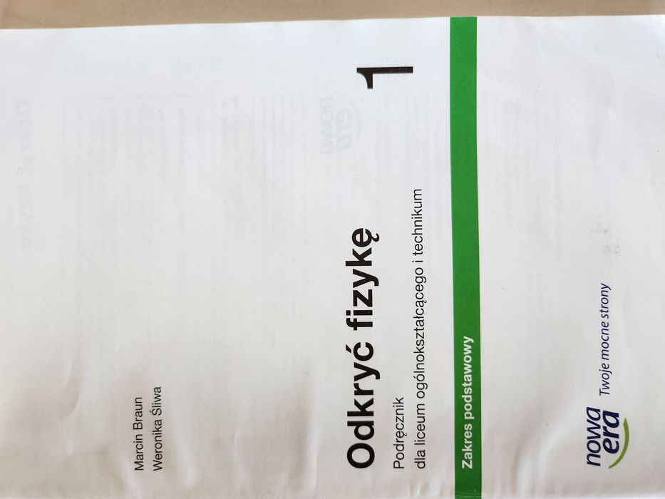 Odkryć fizykę 1 LO I Technikum