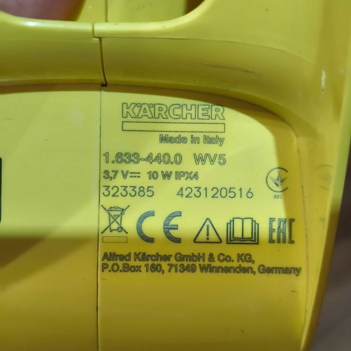 Karcher wv5 керхер Карчер пилосос склоочисник для вікон скла дзеркал плитки ванної від бризг