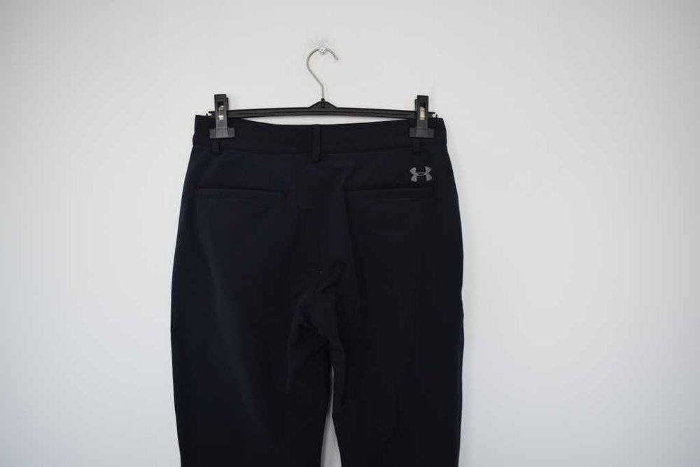 Under Armour Spodnie treningowe Storm softshell granatowe w30 l30 S