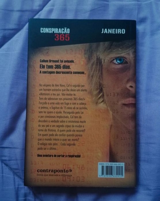 Livro "Conspiração 365 - Janeiro" novo