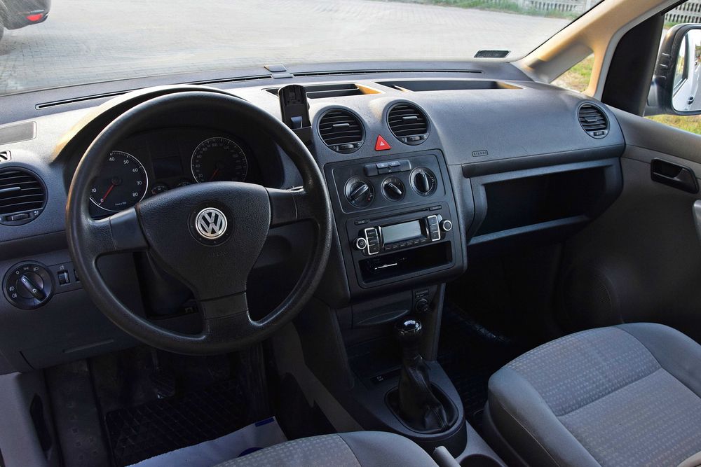 VOLKSWAGEN CADDY MAXI 1.6 MPI 102KM LONG Benzyna Klimatyzacja Elektryka 5-osób 2008