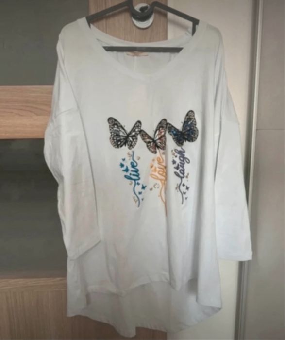 bluzka z rękawem 3/4