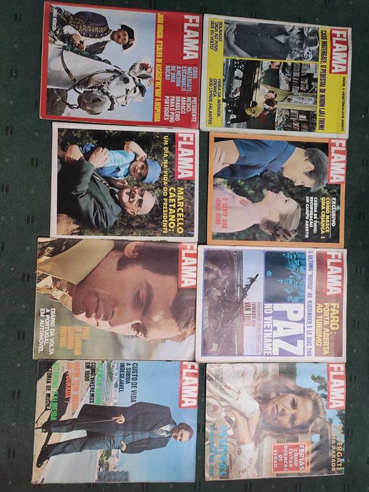 21 Revistas FLAMA - Anos 70