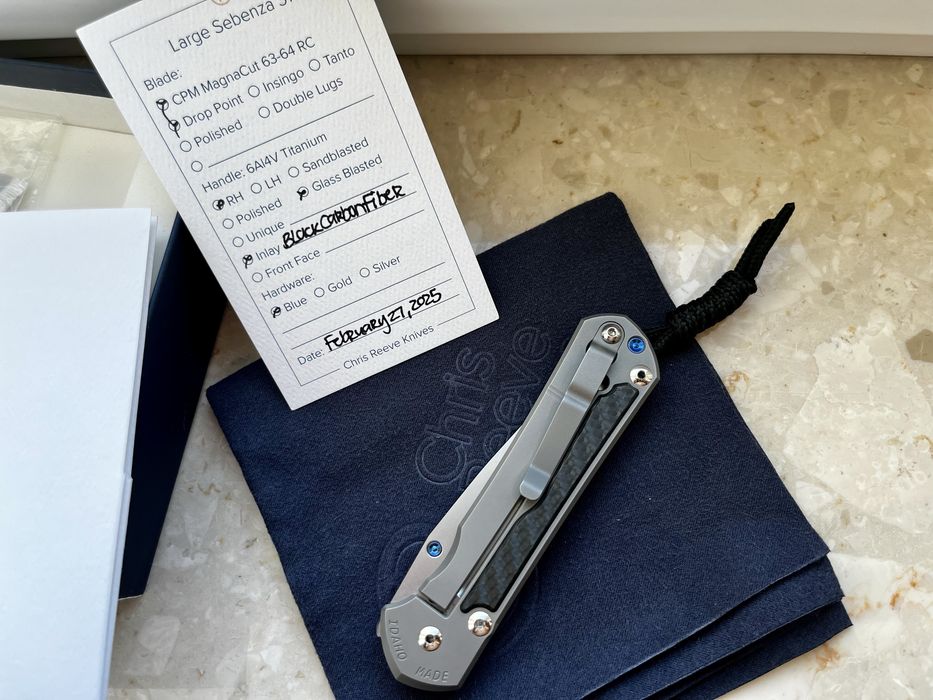 Nóż CRK Large SEBENZA 31 Exclusive BladeHQ