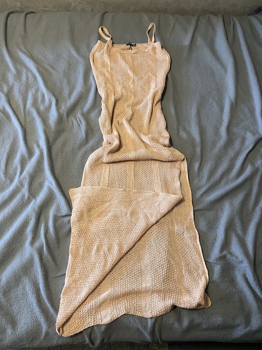 Пляжне вʼязане плаття бренду Boohoo розмір 16 XL-2XL