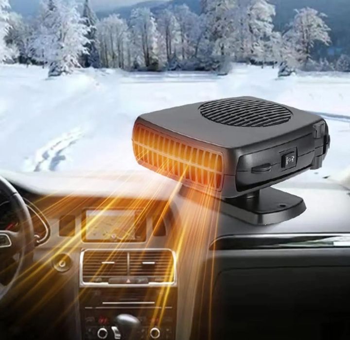 Автомобільний обігрівач-вентилятор auto HEATER FAN 12V 200W. Є ОПТ. ГУ