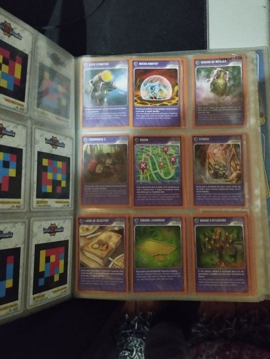 Vendo cartas Invizimals nova aliança