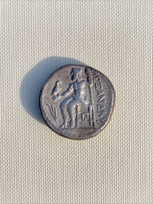 Tetradrachma Alexander Wielki 336-323 p.n.e Amfipolis srebrna moneta