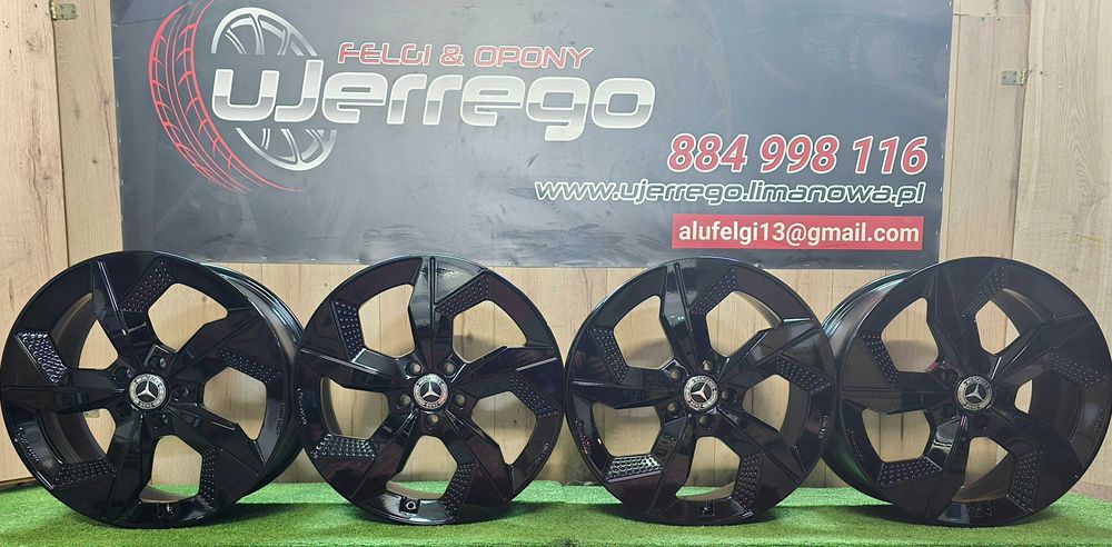 NOWE ALUFELGI MERCEDES 19x5x112 -cla,cle,cls,eqc,eqv,gla klasa a,c,s,e