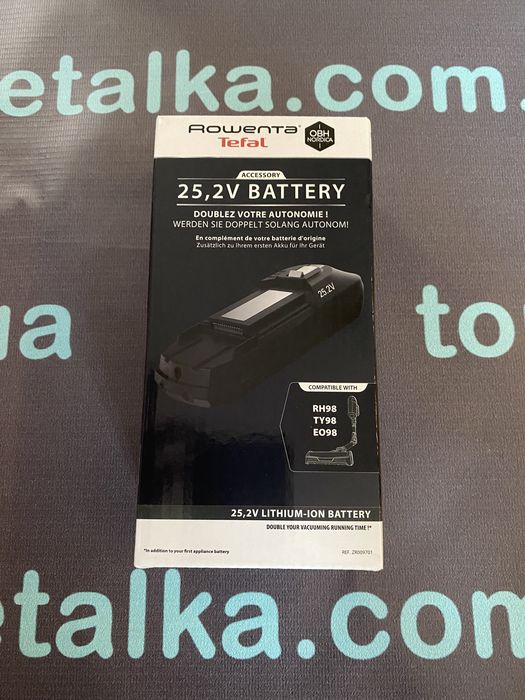 Аккумулятор для аккумуляторного пылесоса Rowenta X-Force Flex 11.60 ZR