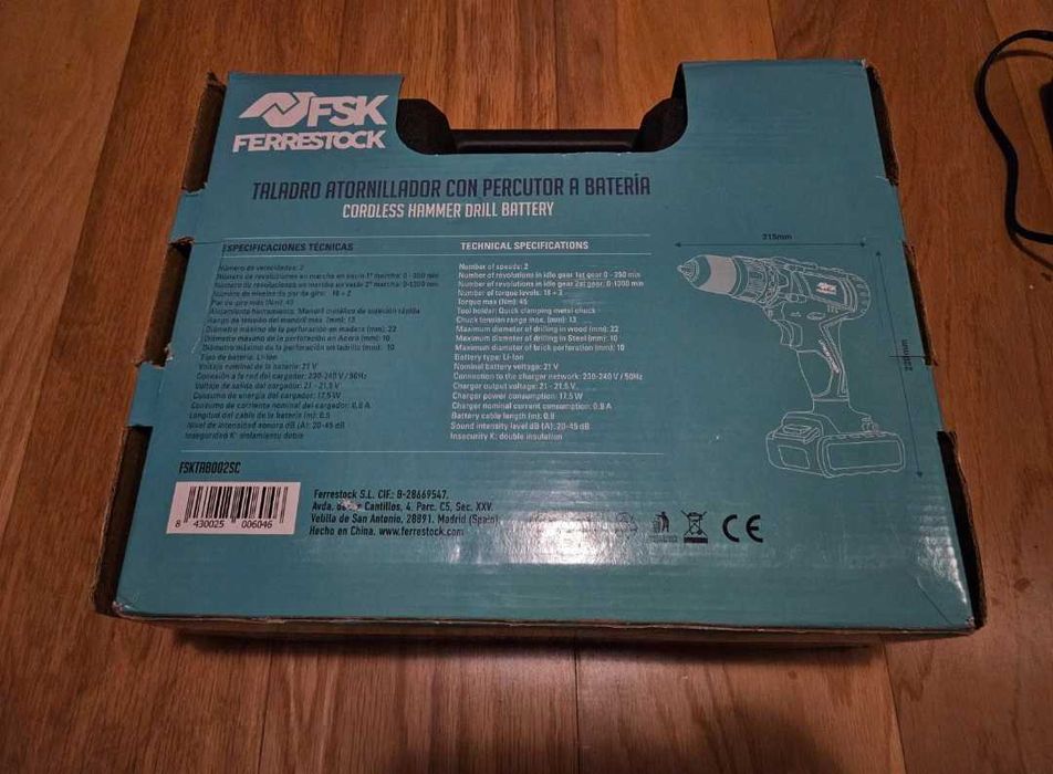 aparafusador elétrico ferrestock