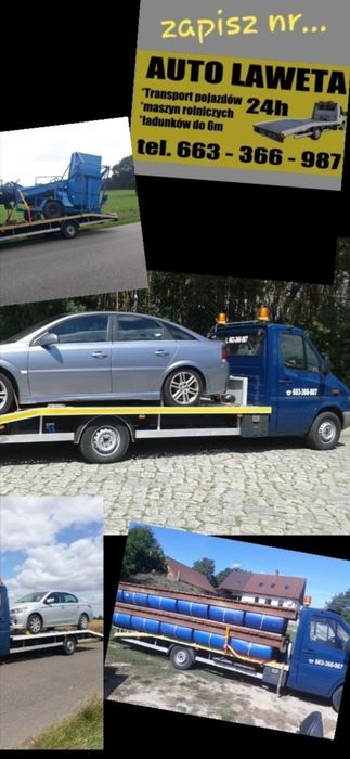 Auto Laweta Kłodawa USŁUGI MiniKoparką Pomoc Drogowa Grabów Holowani