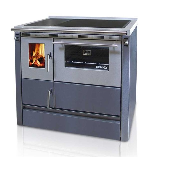 Piec kuchenny kuchnia SENKO SG-90 - antracytowa prawa