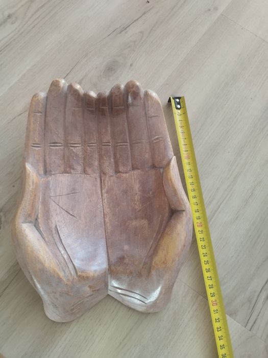 Despeja bolsos 30 cm madeira