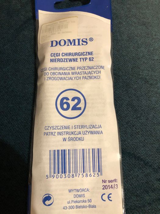Cęgi cążki Domis nr 62