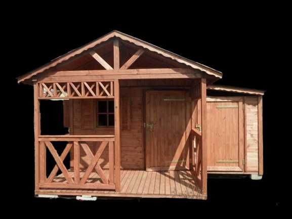 DOMEK MICHAŚ 3x5,25 z przybudówką Impregnowany+Podłoga Taras Producent