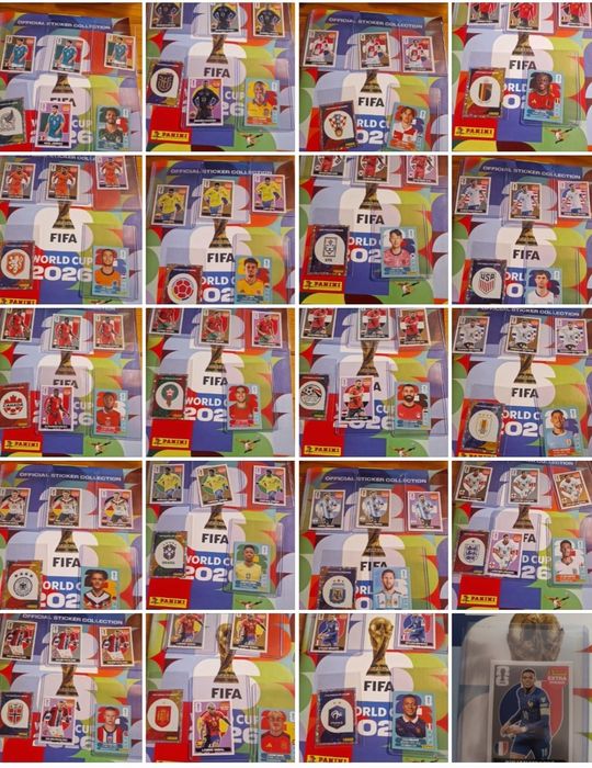 Extra Stickers Mundial 2026