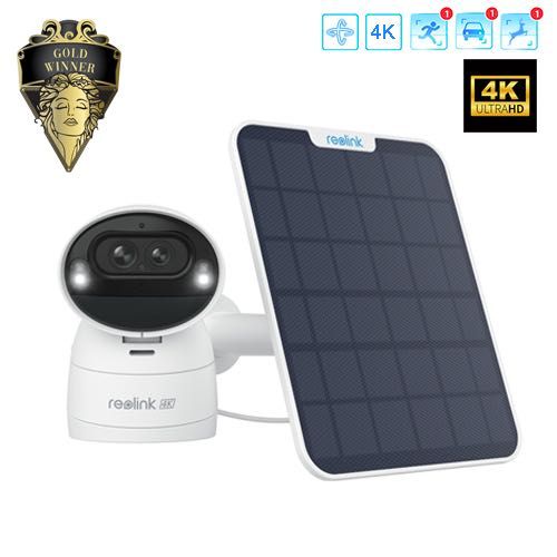 Kamera bezprzewodowa WIFI z własnym zasilaniem i śledzeniem obrotowa