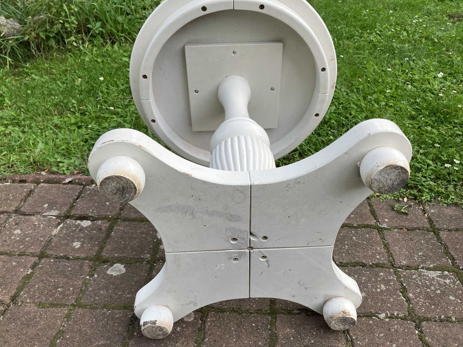 Szafki nocne białe, stolik nocny, DIY