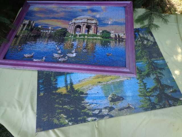 Картина из пазлов.