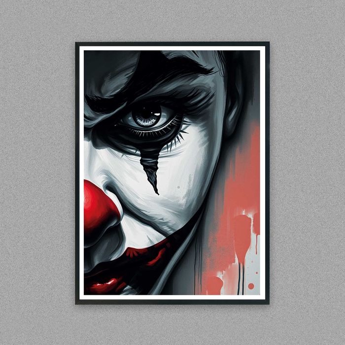 plakat do pokoju, obraz do salonu, plakat na ścianę, joker plakat