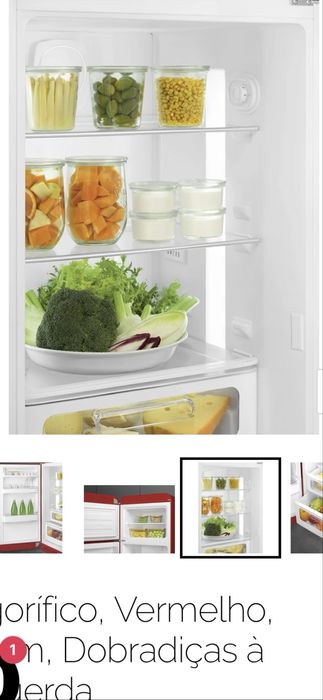 Smeg frigorifico vermelho 172 altura