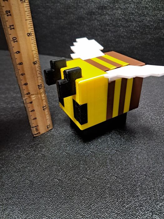 Майнкрафт бджілка 3-д надрукована велика