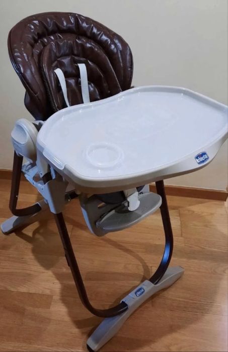 Cadeira papa Chicco Polly 2 em 1 Castanha