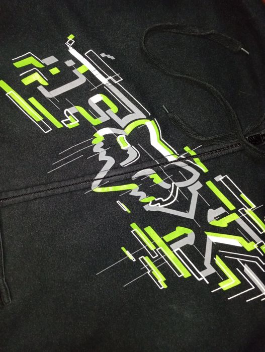 ЗИП худи fox archive y2k