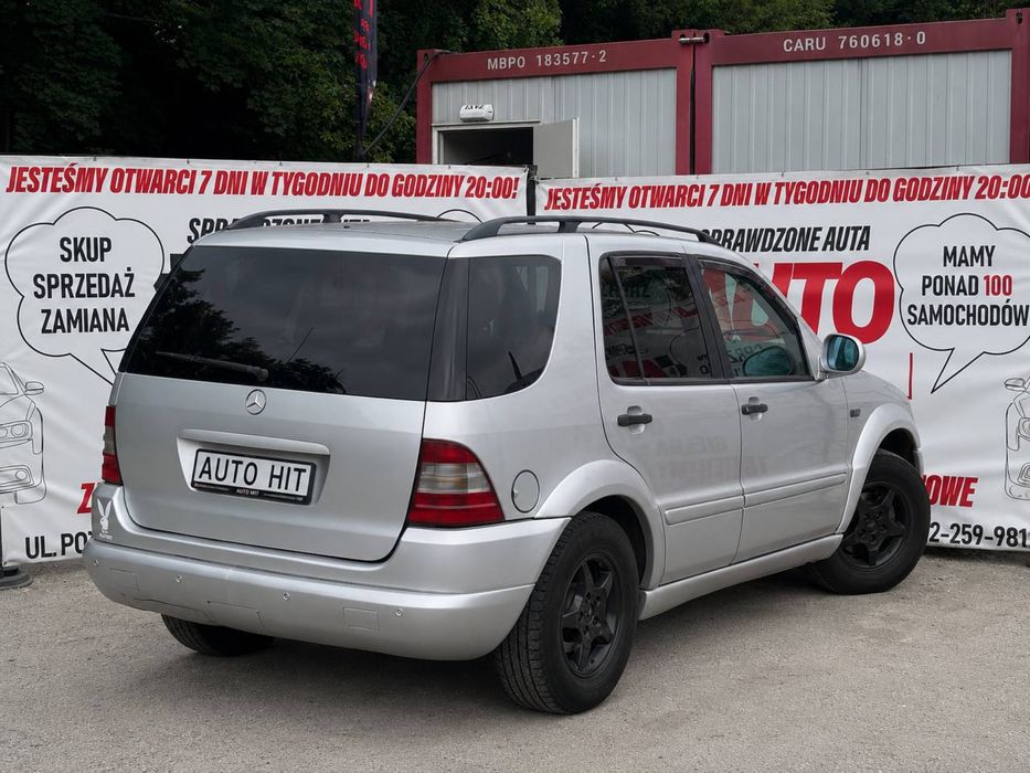 Mercedes ML 2.3LPG // Przestronny // Solidny // 4x4 // Manual // Zamiana