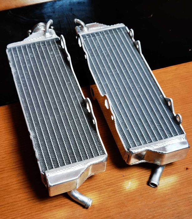 Radiadores Husqvarna TE250 TE310 TE450 de 2003/2011 Alumínio Perf.