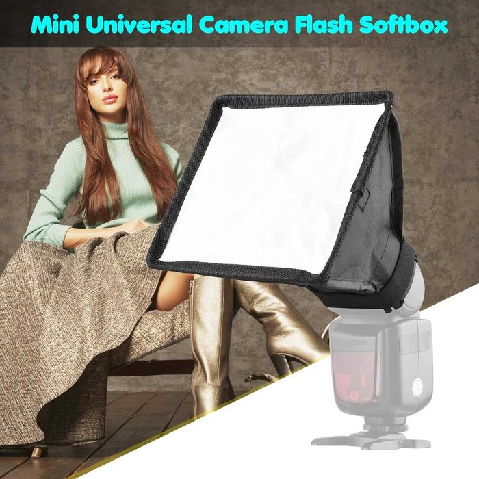 Softbox Speedlite for camera flash SB17X15