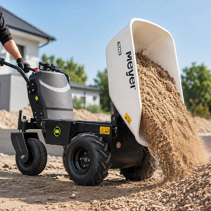 Miniwozidło elektryczne MEYER TE450 | 450 kg | Wywrot elektryczny | 6 h pracy
