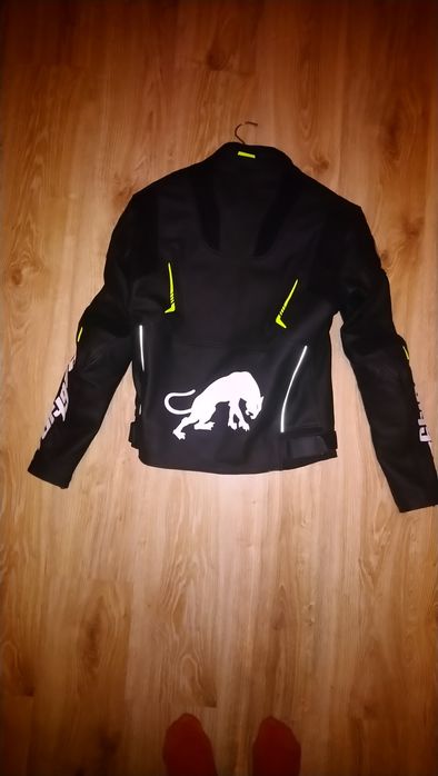 Kurtka FURYGAN spectrum BLACK-FLUO / Skòra